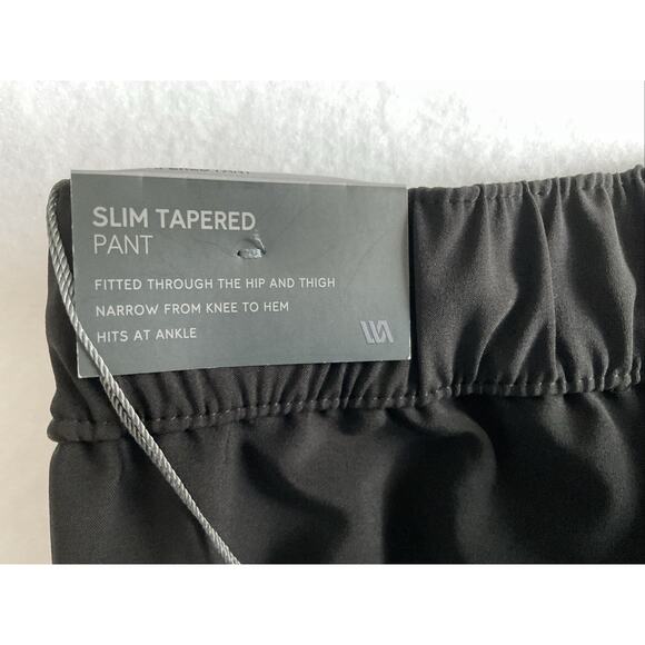 VRST Men's Mix Media Slim Tapered Pant Pure Black XXL Athleisure Streetwear - Picture 12 of 16